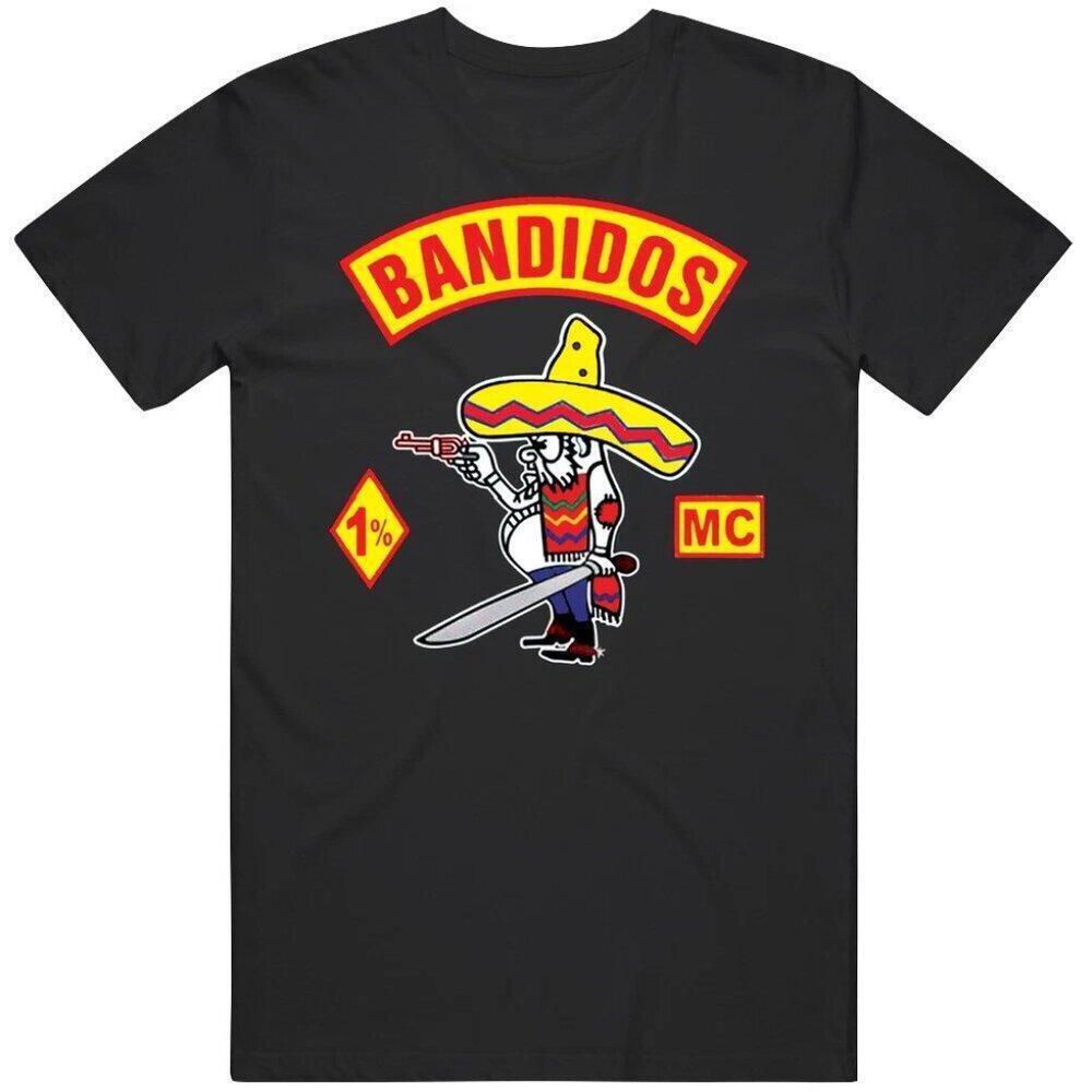 Bandidos Motorcycle Club T Shirt, Retro Biker Outlaw Tee, Western Shirt